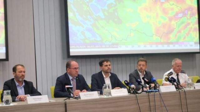 Zasedání povodňové komise